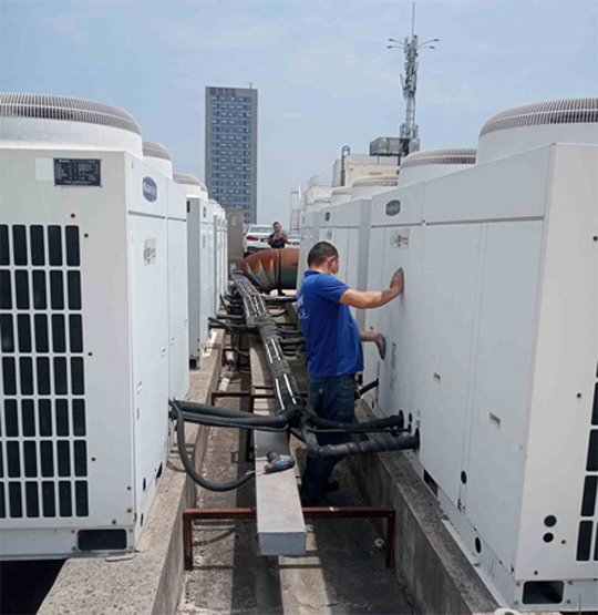 图木舒克中央空调制热和不制冷系统维修方法